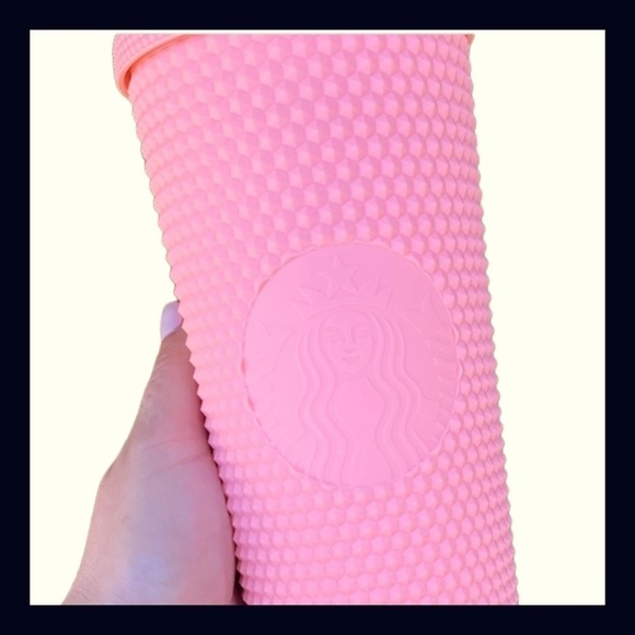 Starbucks USA 2020 Matte Pink Studded Tumbler - Picture 2 of 3